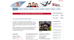 Desktop Screenshot of fussball.kmtv.de